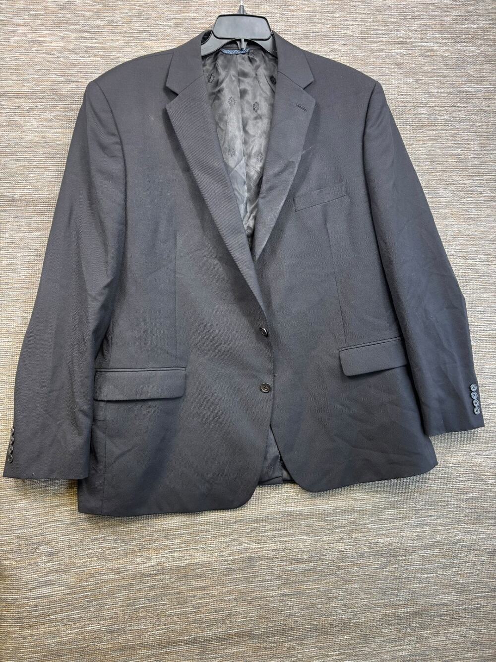 Lauren Ralph Lauren Wool Blend Sport Coat Blazer Mens 50L Two Button Notch Lapel